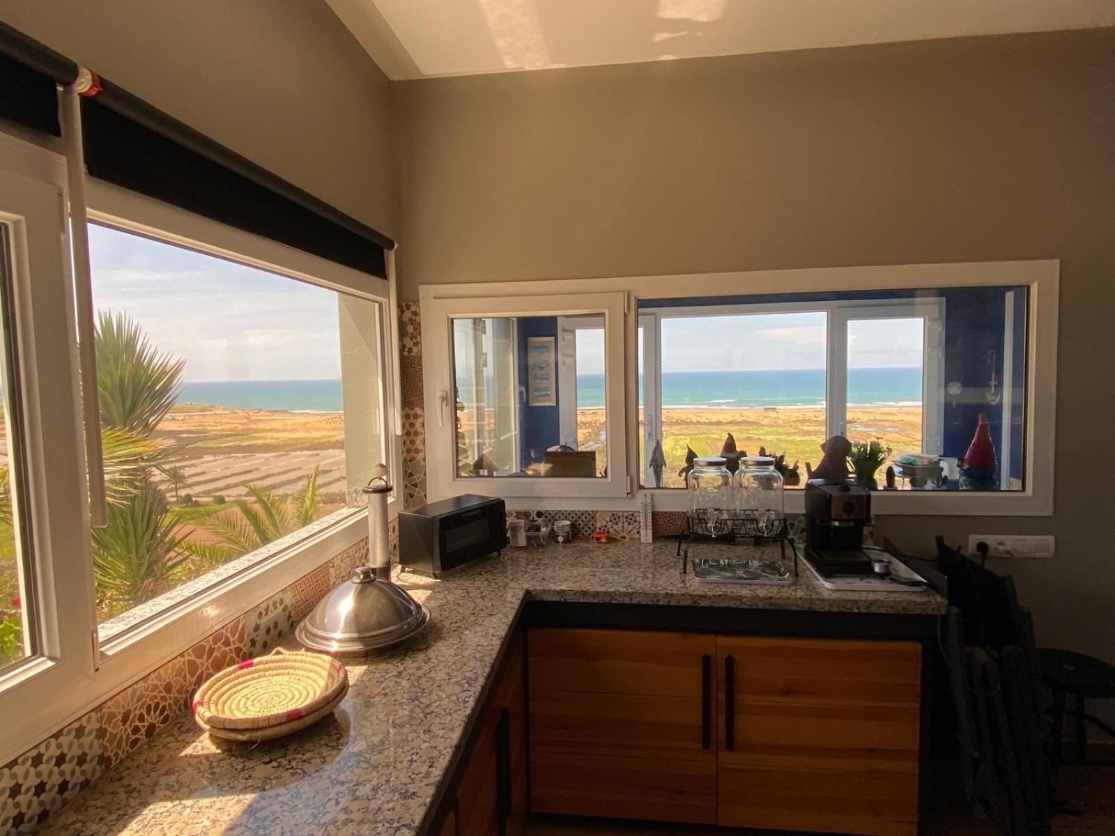 2 Bungalows Avec Vue Sur Mer Et Piscine Partagee Oualidia Εξωτερικό φωτογραφία